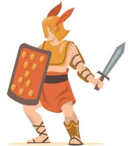 Human Fighter Gladiator Backstory