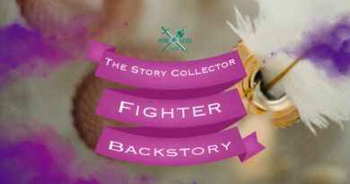 The Story Collector Fighter: Backstory